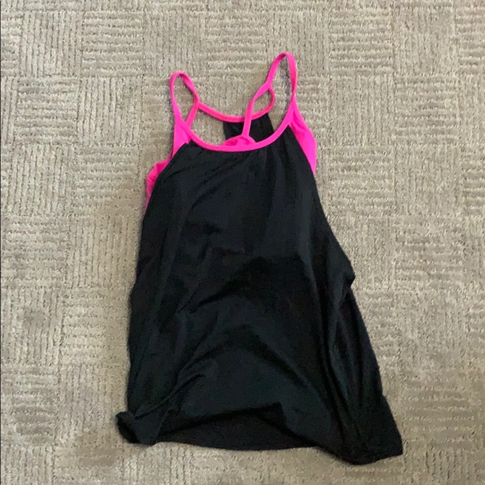 Triple flip tank top
